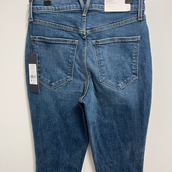 $348 Retail Veronica Beard Beverly High Rise skinny flare 27 NWT & small flaw - Picture 6 of 12